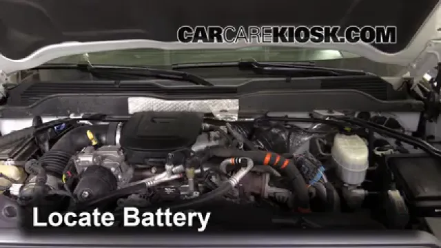 2015 Chevrolet Silverado 2500 HD LT 6.6L V8 Turbo Diesel Crew Cab Pickup Batería Encendido de puente